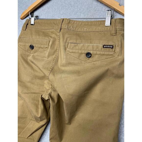 Prana Mens Mcclee Organic Cotton Coolmax Straight Pants 30 Inseam 31 Casual - Picture 5 of 11